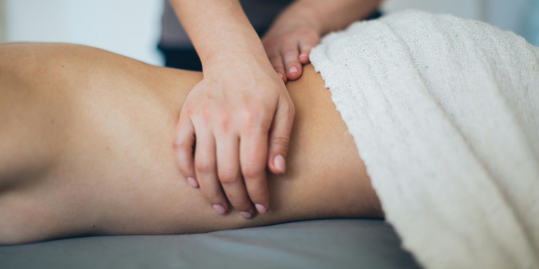 Professional massage that stimulates skin microcirculation.