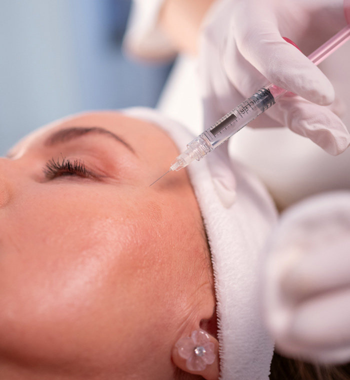 zena radi skin boosters tretman