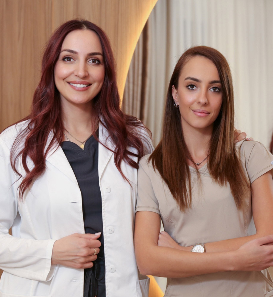 Dr. Sara Prlja and Nurse Ana Guteša