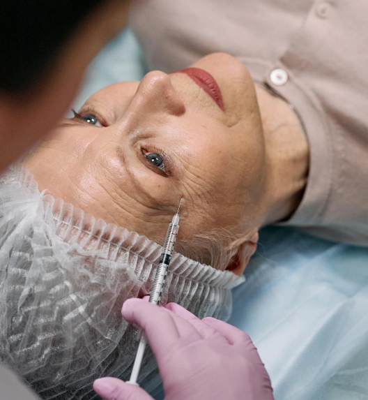 žena na tretmanu Restylane filerima